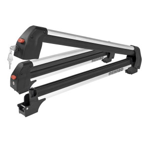 Ski & snowboard rack Menabo Frozen Alu roof-bar mounted, 5 pairs ski / 2 snowboard - Img 9