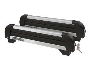 Ski & snowboard rack Menabo Iceberg Double roof-bar mounted, 8 pairs ski / 4 snowboard - Img 2
