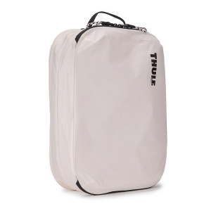 Storage pouch with 2 compartments, Thule Compression Packing Cube, medium, white