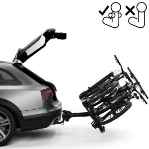 Suport biciclete Thule EasyFold XTF 3 cu prindere pe carligul de remorcare (13pini)- pentru 3 biciclete - Img 4