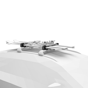 Suport ski/snowboard Thule SnowPack 7324 pe bare transversale, 4 schi, 2 snowboard - Img 3