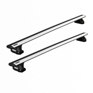 Thule Evo Clamp Silver roof bars for Peugeot 307, 5 doors, model 2001-2009 - Img 2