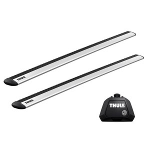 Thule Evo Raised Silver roof bars for Hyundai Lavita 2001-2010 - Img 7