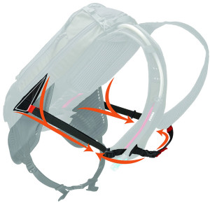 Thule Rail Bike H2O 12 L Pro hydration backpack, Obsidian - Img 6