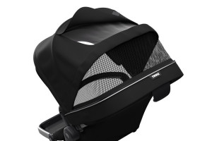 Thule Sleek Sibling Seat accessory - additional seat for Thule Sleek, Midnight Black - Img 3