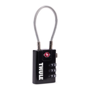 Thule TSA Cable Lock combination luggage lock 3205408, Black