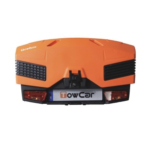 TowBox Evo towbar cargo box, Sport Orange - Img 2