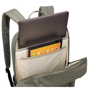 Urban backpack with laptop compartment, Thule Lithos, 20L, Olive green - Img 6