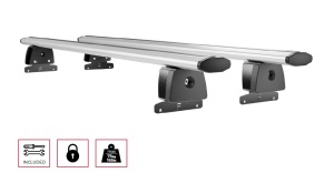 Bare transversale aluminiu Menabo Dedicate OE pentru Jeep Compass (MP/552), model 2016+ - Img 7