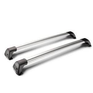 Bare transversale Yakima FlushBar Silver pentru Audi A4/S4/RS4 Allroad 2009-2015 - Img 1