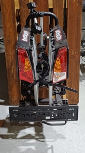Bike rack Menabo Antares Plus for 3 bikes tow-bar mounted, foldable - Img 7