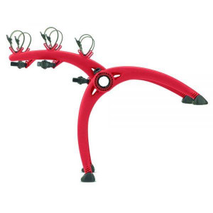 Bike rack Saris Bones 3 Red for 3 bikes tailgate mounted/boot