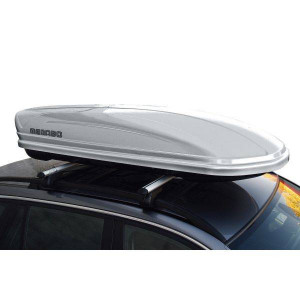 Cutie portbagaj Menabo Mania 460 ABS Silver, 195x79x36cm - Img 4