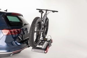 Menabo Antares towbar bike rack for 2 bikes, foldable, tilting, e-bike ready - Img 7
