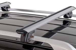 Menabo Fender Silver roof bars for Mitsubishi Lancer 1993-1996 - Img 8