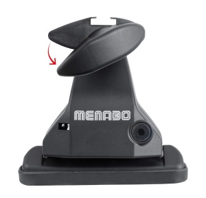 Menabo Omega Plus Black roof bars for Mercedes CLS (C218), 4 doors, model 2010+ - Img 7