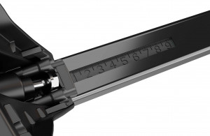 Menabo Omega Steel roof bars for Jaguar XF, 4 doors, model 2021+ - Img 4
