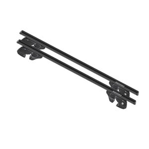 Menabo Sherman Black roof bars for Peugeot 206 Station Wagon 2002+