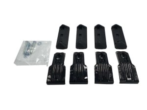Menabo Tema Aluminium roof bars for Kia Rio (UB) Hatchback, 5 doors, model 2011-2015 - Img 11