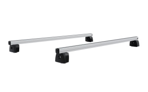 Roof bars - + Sine roof rails Menabo with mounting on remorca