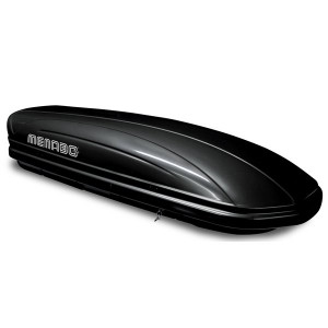 Roof box Menabo Mania 460 DUO ABS Black, 195x79x36cm