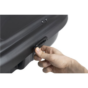Roof box Menabo Quasar Dark 320, 128x90x38cm - Img 3