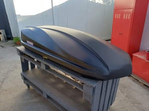 Roof box Menabo Starla 500 DUO ABS Dark, 199x84x41 cm Open-box