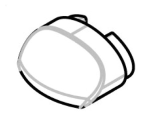 Set capace pentru barele transversale Menabo Brio / Tiger