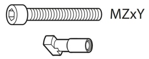 Set suruburi pentru kitul Menabo DLFIX206FP