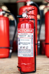 SpeedFire Victoria P1 premium dry powder car fire extinguisher, 1 kg, ABC, ISO and CE certified - Img 4