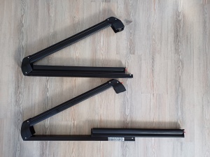 Suport schi snowboard Menabo Silver Ice BLACK pe bare transversale, 6 perechi ski / 4 snowboard - Img 3