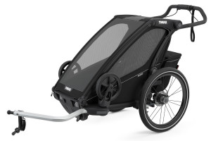 Thule Chariot Sport 1 multisport stroller, Midnight Black