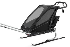 Thule Chariot Sport 1 multisport trailer, Midnight Black - Img 5