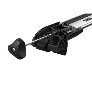 Thule Evo Raised Edge Silver roof bars for Mitsubishi Shogun (V20) 1991-1999 - Img 14