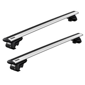 Thule Evo Raised Silver roof bars for Daihatsu Terios II (J200/F700) 2006-2017 - Img 1