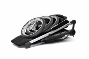 Thule Glide 2 jogging stroller, single seat, Aluminium/Jet Black (2020 model) - Img 4