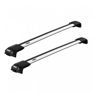 Bare transversale Thule Evo Raised Edge Silver pentru Mitsubishi Pajero (V20) 1991-1999 - Img 2