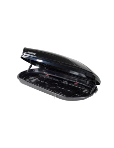 Cutie portbagaj Menabo Mania 580 Black DUO cu prindere Crab - Img 2