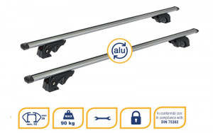 K39 Lion XL roof bars for Mitsubishi Pajero (V20) 1991-1999 - Img 7