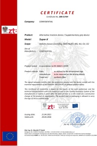 Lanturi auto textile, huse antiderapante 235/35 R20, Maranello Super X 3D, omologate, XL - Img 7