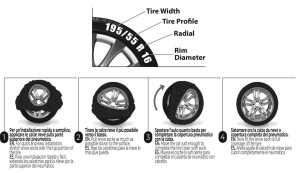 Lanturi auto textile, huse antiderapante 235/65 R19, DAC Easy GO 3D, omologate, XXL - Img 8