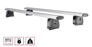 Menabo Dedicate OE Aluminium roof bars for Toyota Corolla Cross (XG10), 2020+ (with fixed points) - Img 8