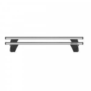 Menabo Delta Silver roof bars for Mercedes C (W205), 4 doors, model 2014+