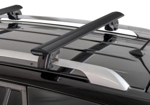 Menabo Fender Black roof bars for Mitsubishi Galant Station Wagon 1996-2003 - Img 6