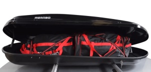 Roof box Menabo Diamond 500 Black, 209x79x36cm - Img 20