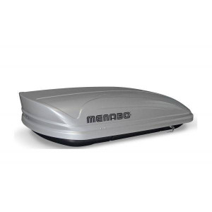 Roof box Menabo Mania 460 ABS Silver, 195x79x36cm - Img 5