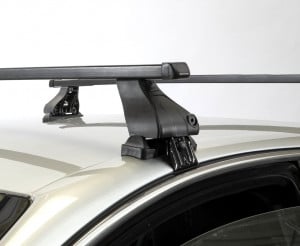steel K39 roof bars for Ford Fiesta VI, 5 doors, model 2013-2017 - Img 6
