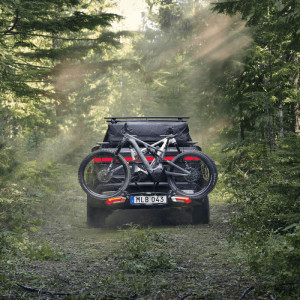Suport biciclete Thule Epos 2 cu prindere pe carligul de remorcare (13pini)- pentru 2 biciclete - Img 5