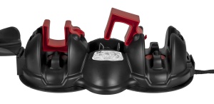 Suport schi Menabo Himalaya cu prindere magnetica, 2 perechi ski + bete - Img 5