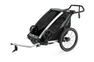 Thule Chariot Lite 1 multisport stroller, Agave - Img 1
